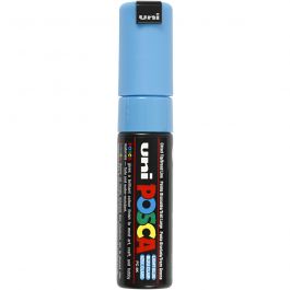 Feutre Posca, dim. PC-8K, trait 8 mm, large, bleu clair, 1 pièce [HOB-278057]