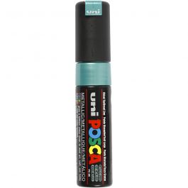 Feutre Posca, dim. PC-8K, trait 8 mm, large, vert métallique, 1 pièce [HOB-278870]