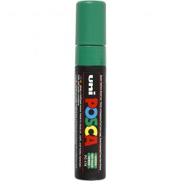 Posca Marker, afm PC-17K, lijndikte 15 mm, extra breed, groen, 1 stuk [HOB-279036]
