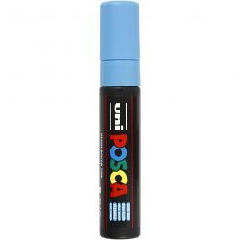 Posca Marker, afm PC-17K, lijndikte 15 mm, extra breed, lichtblauw, 1 stuk [HOB-279057]