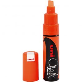 Chalk Marker, lijndikte 8 mm, neon oranje, 1 stuk [HOB-279754]
