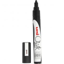 Chalk Marker, lijndikte 1,8-2,5, zwart, 1 stuk [HOB-279905]