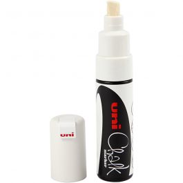 Chalk Marker, lijndikte 8 mm, wit, 1 stuk [HOB-279911]