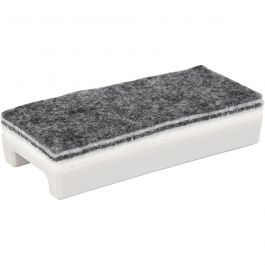 Effaceur pour tableau blanc, L : 14 cm, L : 6 cm, 1 pièce [HOB-28246]