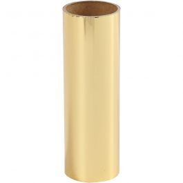 Deco folie, B: 15,5 cm, dikte 0,02 mm, goud, 50 cm/ 1 rol [HOB-283561]