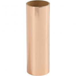 Deco folie, B: 15,5 cm, dikte 0,02 mm, roze goud, 50 cm/ 1 rol [HOB-283562]