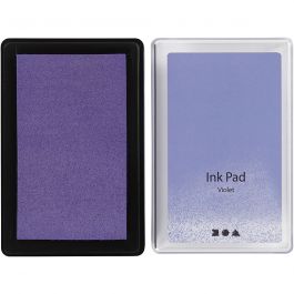 Stempelinkt, H: 2 cm, afm 9x6 cm, violet, 1 stuk [HOB-285334]