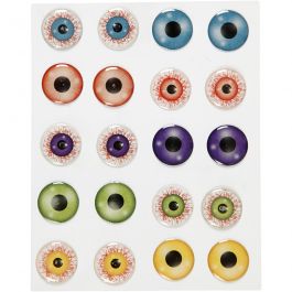 Yeux 3D, d 20 mm, 1 flles [HOB-28993]