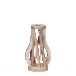 Petit Tube à essai avec support en bois (1 pièce.) [IFS-29646]