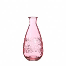 Bloemenvaasje Rome Ø7,5cm en 16cm hoog Roze (12 st.) [IFS-29731]