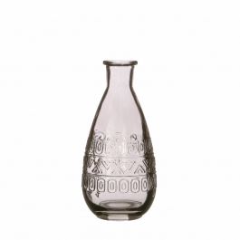 Bloemenvaasje Rome Ø7,5cm en 16cm hoog Grijs (12 st.) [IFS-29736]