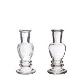 Vaas Venetië Transparant H: 11,3 x Ø5 cm (12 stuks) [IFS-29880]