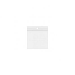 Gripzakken met Ophanggat 7,5x7,5cm PE 50 micron (100 stuks) [2PR33]