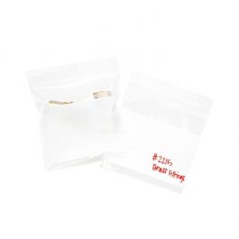 Gripzakken met Schrijfvlak 10x10cm PE 50 micron (100 stuks) [2WE44]