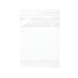 Gripzakken met Schrijfvlak 15x15cm PE 50 micron (100 stuks) [2WE66]