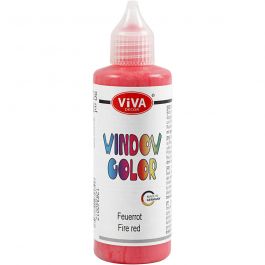 Window Color, rood, 90 ml/ 1 fles [HOB-304060]