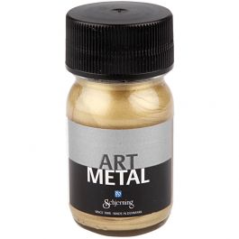 Hobbyverf Metallic, licht goud(5102), 30 ml/ 1 fles [HOB-30690]