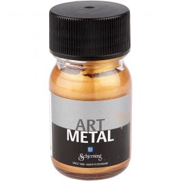 Hobbyverf Metallic, medium goud(5104), 30 ml/ 1 fles [HOB-30691]