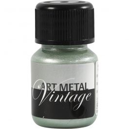Hobbyverf Metallic, Parelmoer ågroen(5097), 30 ml/ 1 fles [HOB-307110]