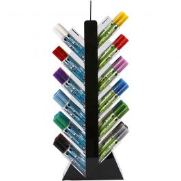 Feutre pour Verre et Porcelaine, H: 52cm, P: 11,5cm, L: 24cm, ass. de couleurs, 24x6 pièces/ 1 Pq. [HOB-31317]