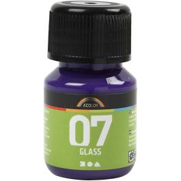 A-Color Glass, rood paars, 30 ml/ 1 fles [HOB-31390]