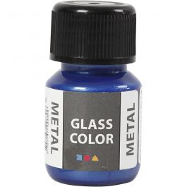Glass Metal, bleu, 30 ml/ 1 flacon [HOB-31771]