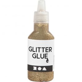 Colle à paillettes, or, 25 ml/ 1 flacon [HOB-318210]