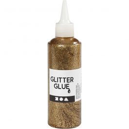 Colle à paillettes, or, 118 ml/ 1 flacon [HOB-31821]