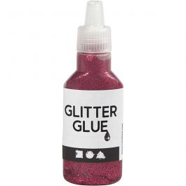 Colle à paillettes, rose, 25 ml/ 1 flacon [HOB-318280]