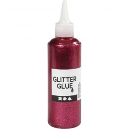 Colle à paillettes, rose, 118 ml/ 1 flacon [HOB-31828]