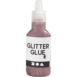 Colle à paillettes, rose, 25 ml/ 1 flacon [HOB-318290]