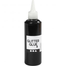 Colle à paillettes, noir, 118 ml/ 1 flacon [HOB-31830]