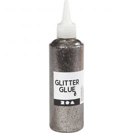 Colle à paillettes, argent, 118 ml/ 1 flacon [HOB-31831]