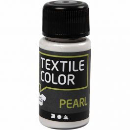Peinture Textile Color , nacré, base, 50 ml/ 1 flacon [HOB-33687]