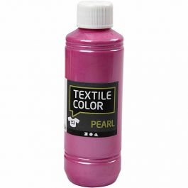Textile Color, nacré, cyclamen, 250 ml/ 1 flacon [HOB-33717]