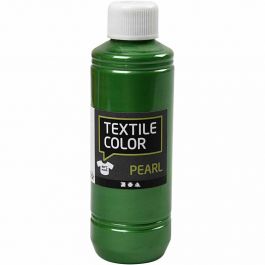 Textile Color, nacré, vert brillant, 250 ml/ 1 flacon [HOB-33726]