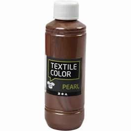Textile Color, nacré, brun, 250 ml/ 1 flacon [HOB-33732]