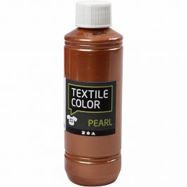 Textile Color, nacré, copper, 250 ml/ 1 flacon [HOB-33763]