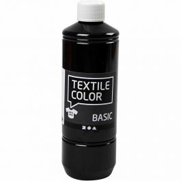 Textile Color, noir, 500 ml/ 1 flacon [HOB-34153]