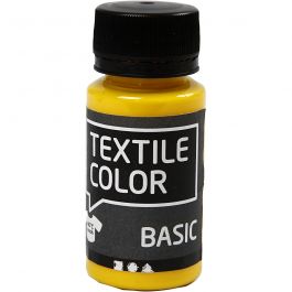 Textielkleur, primair geel, 50 ml/ 1 fles [HOB-34203]