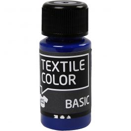 Textielkleur, primair blauw, 50 ml/ 1 fles [HOB-34205]