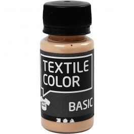 Textielkleur, licht beige, 50 ml/ 1 fles [HOB-34210]