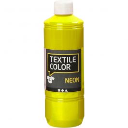 Textile Color, jaune néon, 500 ml/ 1 flacon [HOB-34212]