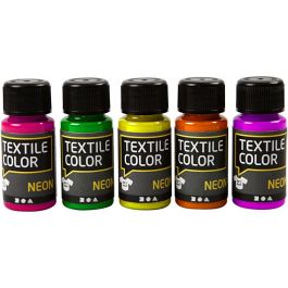 Textile Color, ass. de couleurs, 5x50 ml/ 1 Pq. [HOB-342280]
