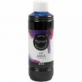 Vloeibare Aquarelverf, blauw, 250 ml/ 1 fles [HOB-34320]