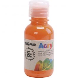 PRIMO luxe acrylverf, oranje, 125 ml/ 1 fles [HOB-638324]