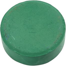Pastilles aquarelles, H : 19 mm, d 57 mm, vert foncé, 6 pièces/ 1 Pq. [HOB-34587]