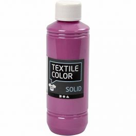 Textielkleur, dekkend, fuchsia, 250 ml/ 1 fles [HOB-34619]