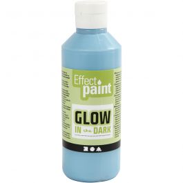 Glow in the Dark, bleu clair fluorescent, 250 ml/ 1 flacon [HOB-34930]