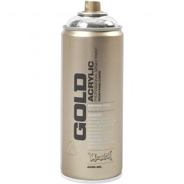 Peinture en Bombe, argent, 400 ml/ 1 boîte [HOB-35021]